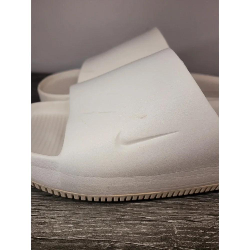 Nike Calm Slide Sail White Men Size 8 Women Size 9 Sandal Mule FD4116-100